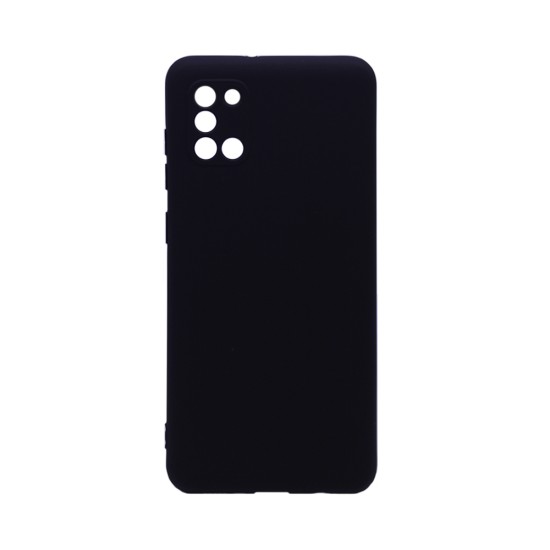 Silicone Case with Camera Shield for Samsung Galaxy A31 Black Silicone Case with Camera Shield for Samsung Galaxy A31 Black